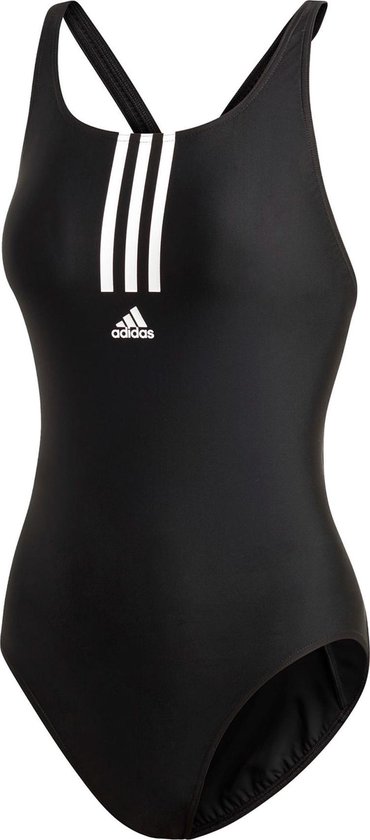 adidas SH3.RO Mid 3-Stripes  Sportbadpak - Maat 38 Volwassenen - zwart/wit