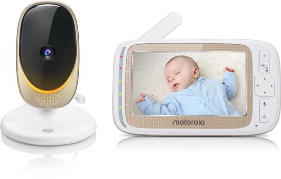 Motorola Comfort60 - Connected WIFI babyfoon - videomonitor - bereikbaar thuis en op afstand