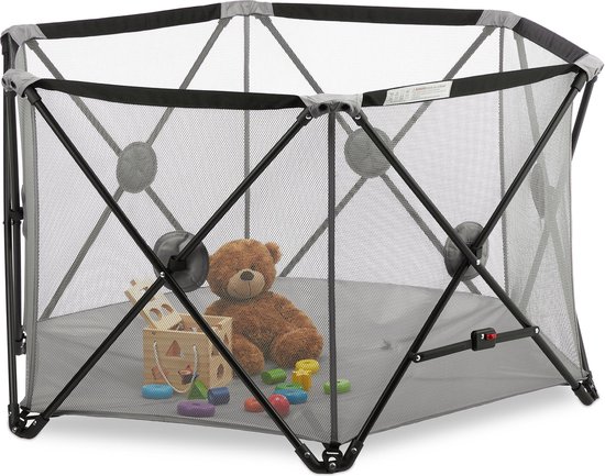 relaxdays grondbox kind - babybox - playpen - kruipbox - reisbox - speelbox - opvouwbaar
