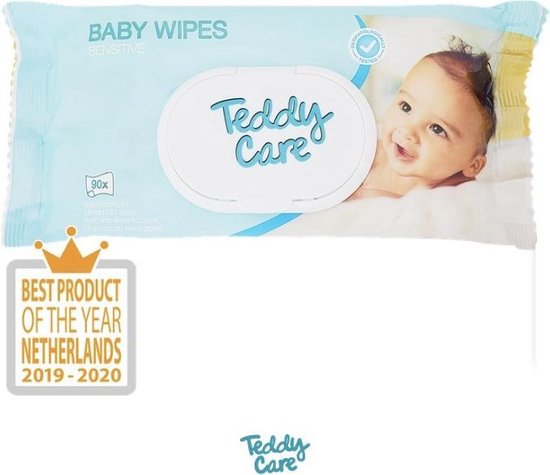 Teddycare babydoekjes | Sensitive | 90 Stuks