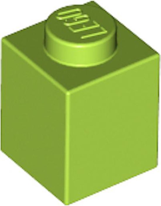 LEGO 3005 Steen 1x1 Lime (100 stuks)