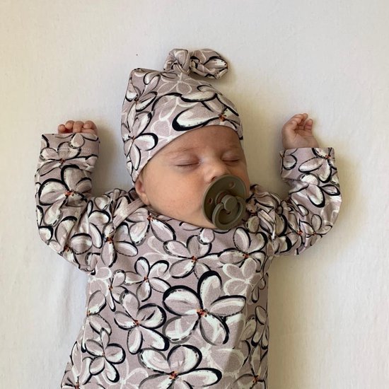 tinymoon Meisjes slaapzak – newborn – Frangi Pani – roze – Maat 0 maanden tot 4 maanden