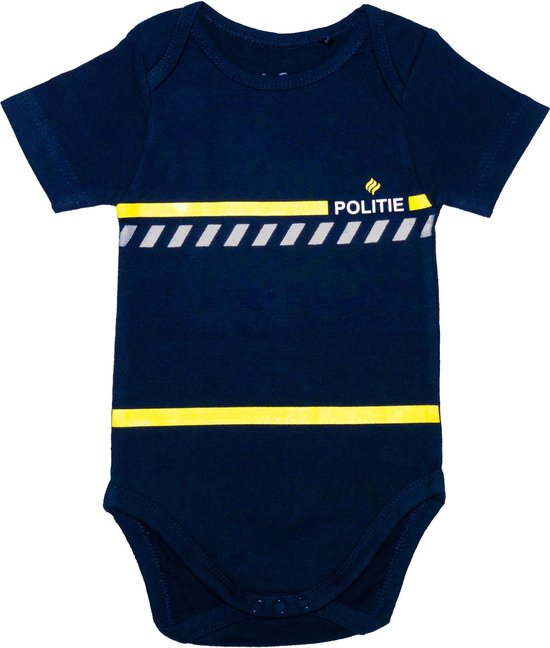 Fun2Wear Baby Rompertje Politie maat 50/56
