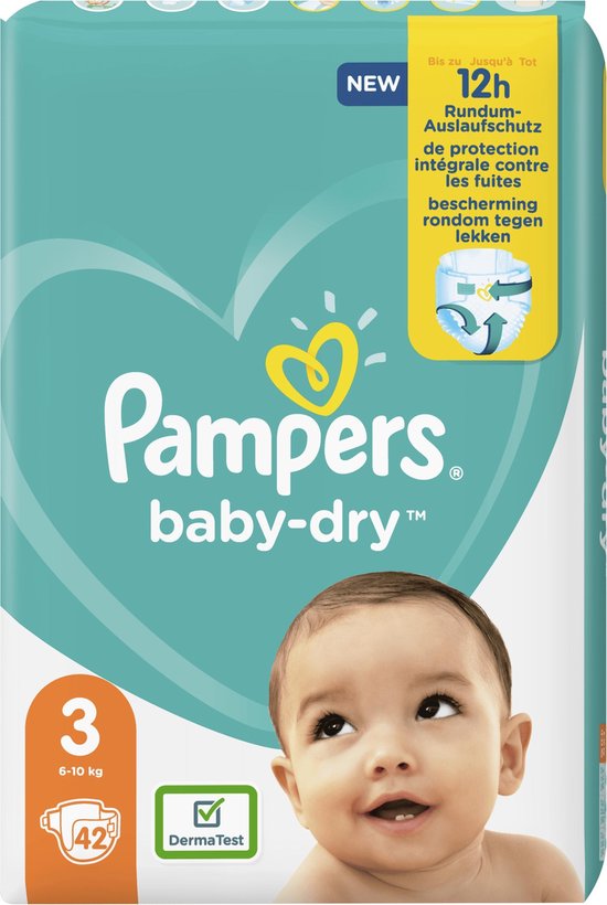 Pampers Baby Dry Maat 3 - 42 Luiers