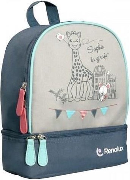 RENOLUX Paris Rugzak Snackbag Sophie la Girafe