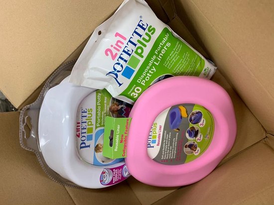 PotettePlus voordeelpak - Reispotje - wit-roze