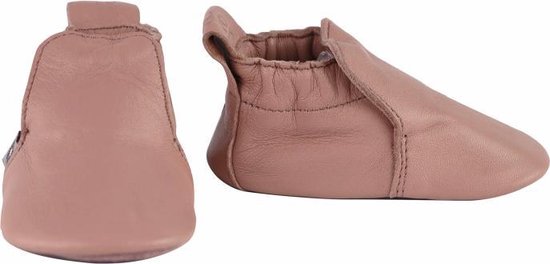 Lodger Babyschoentjes Maat 19 - Stepper - Leer - 12-15M - Suede Buitenzool - Eerste Loopschoentjes - Perfecte Pasvorm - Stevig - Roze