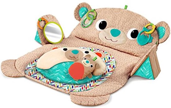 bright starts ™ – Pop & Play Tummy Time Mat – Bear – Bruin