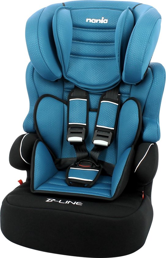 Autostoel groep 1/2/3 - Beline Luxe - Blue - Blauw