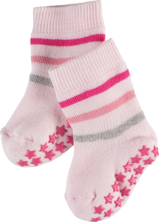 FALKE Multi Stripe Baby's Sokken - Roze - Maat 74-80