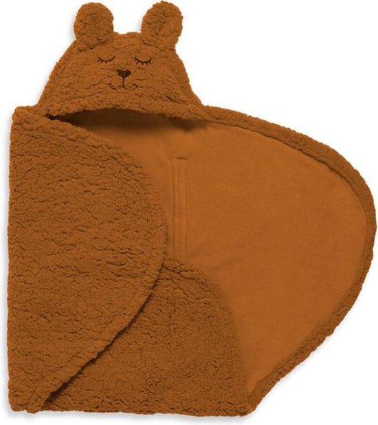 Jollein Wikkeldeken Bunny caramel