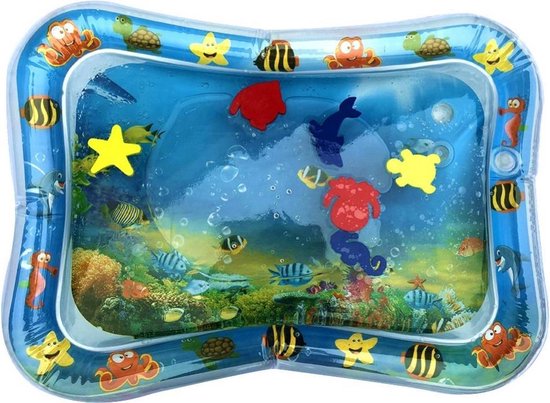 Opblaasbare Waterspeelmat - Baby Speelmat - Watermat- Babytrainer - Babygym