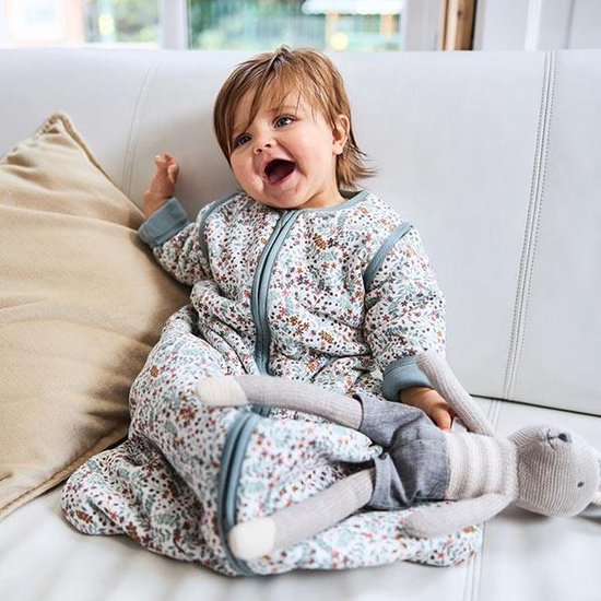 Baby slaapzak 110cm Bloom met afritsbare mouw