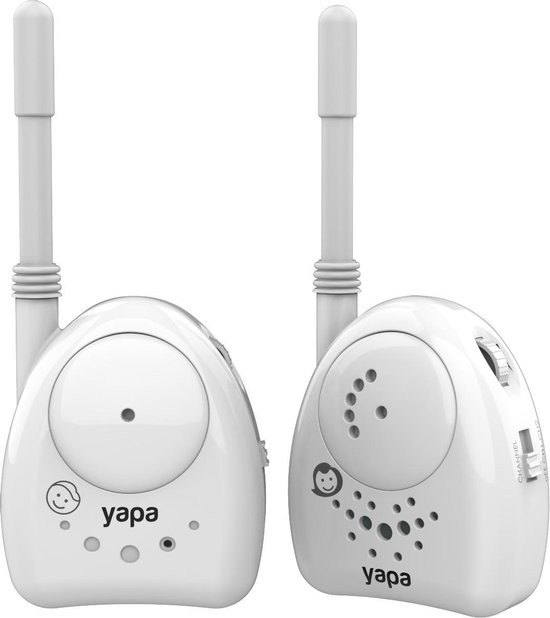 Yapa Electronics® Babyfoon Pro  - Premium Audio Babyfoon - Wit