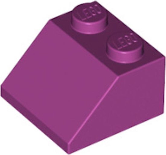 LEGO 3039 Dakpan 2x2 Magenta (100 stuks)