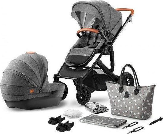 Kinderkraft Kinderwagen Prime 2020 2 in 1 Grey