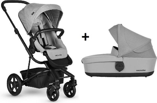 Easywalker Harvey² Kinderwagen + Reiswieg Stone Grey