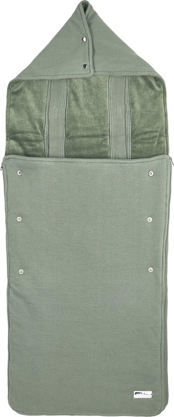 Meyco buggy voetenzak Knit Basic - Forest Green