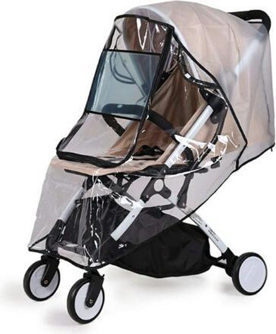 Regenhoes buggy – luxe – universeel – kijkvenster – ventilatie – kinderwagen