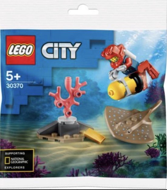 LEGO City Diepzee Duiker - 30370 (Polybag)