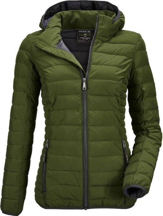 Killtec dames winterjas Ventoso green - maat 44