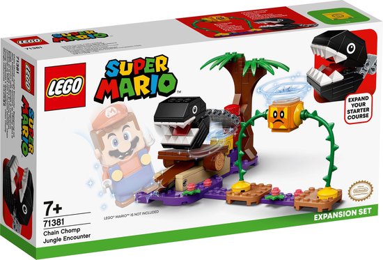 LEGO Super Mario Uitbreidingsset: Chain Chomp Junglegevecht - 71381