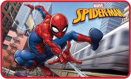 Arditex Vloerkleed Marvel Spider-man 45 X 75 Cm Polyester Rood