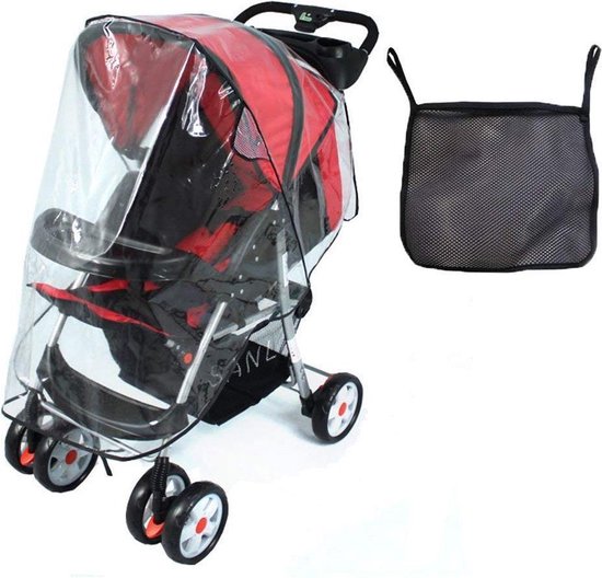 Regenhoes buggy wandelwagen - Universeel - Regenscherm