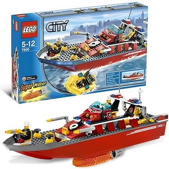 LEGO City (7906) Brandweerboot