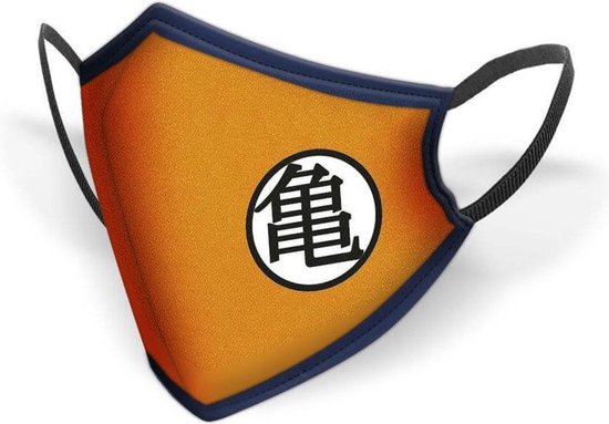 Master Roshi's Kanji Face Mask / Mondkapje - Dragon Ball Z