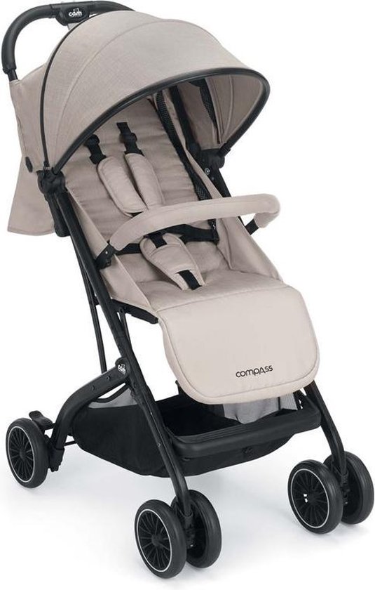 CAM Compass Pushchair - Buggy - MELANGE BEIGE - Made in Italy