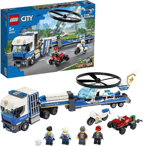 Lego 60244 City Police Helicopter Transport