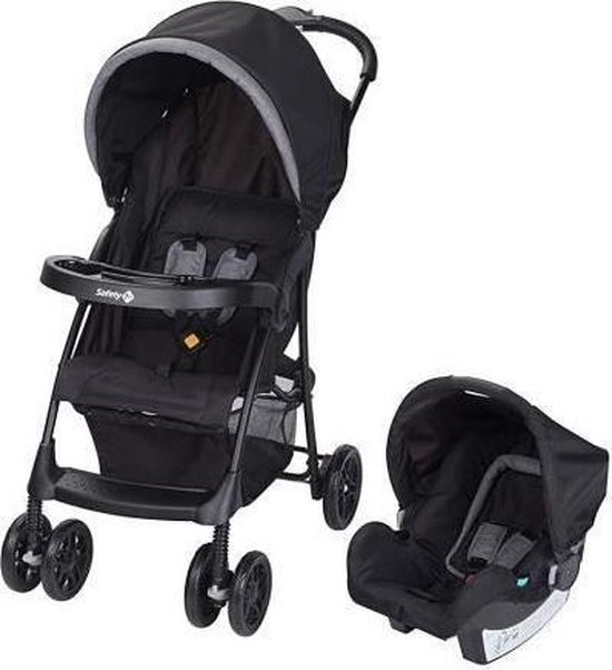 VEILIGHEID 1e Taly 2 in 1 Black Chic wandelwagen