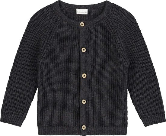 Prénatal Newborn Vestje Unisex - Baby Kleding voor Jongens en Meisjes - Maat 50 - Grijs