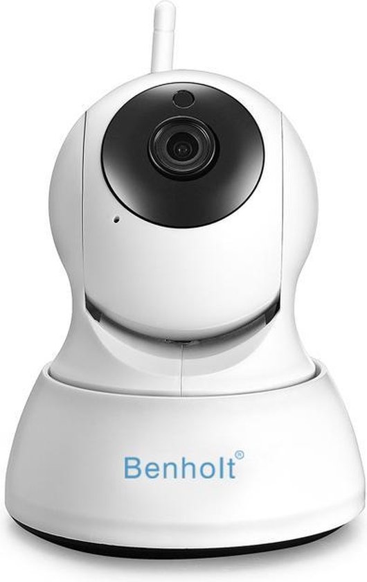 Benholt HD WiFi Babyfoon |  Indoor Beveiligingscamera | 2MP - Praatfunctie - IOS&Android APP