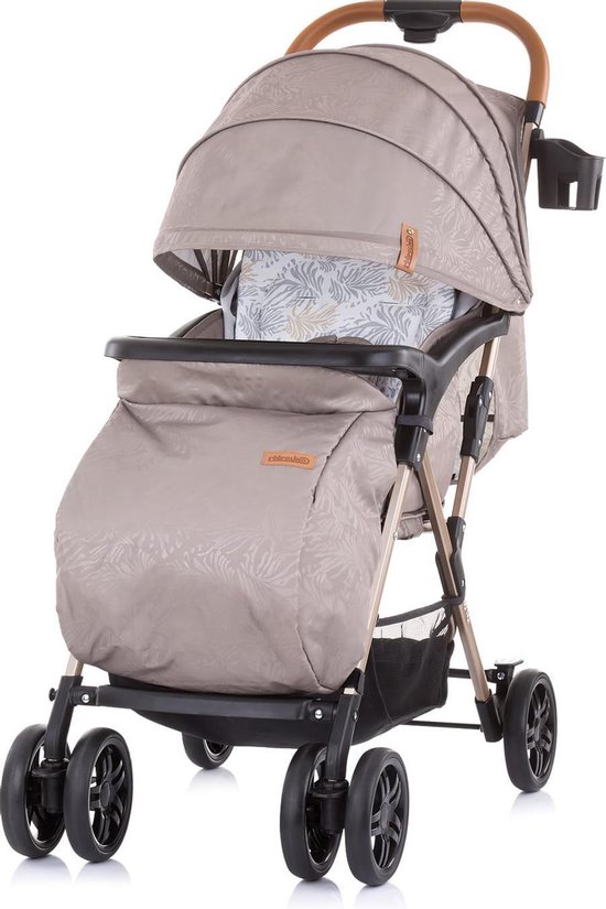 Buggy Chipolino April Mokka, geschikt voor 0+ incl. bekerhouder en voetenzak