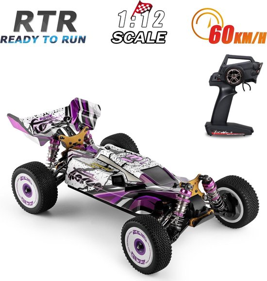 Wltoys 124019 Snelle RC Auto - RC Voertuig Volwassenen - Off Road Buggy - Radiografisch Bestuurbare Racewagen - RC Car