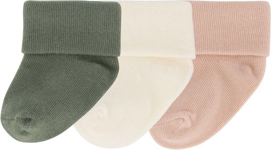 Prénatal Newborn Meisjes Sokken - Baby Kleding voor Meisjes - 1 Maat - 3-Pack met Verschillende Kleuren