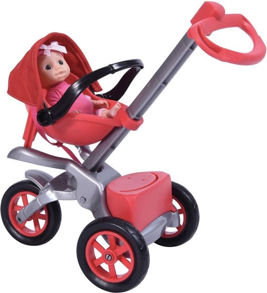 Bye Bye Baby Buggy - Poppenwagen met Babypop voor 46cm Pop