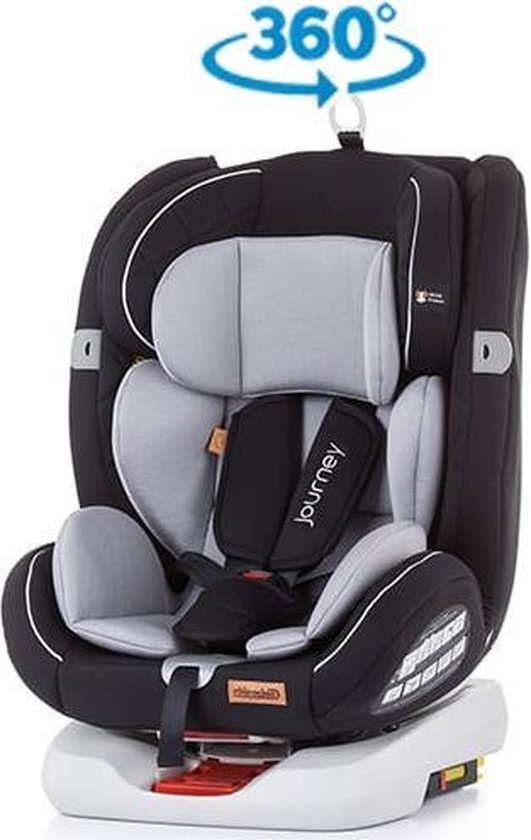 Autostoel Journey isofix grijs 0-36 kg 360 graden draaibaar