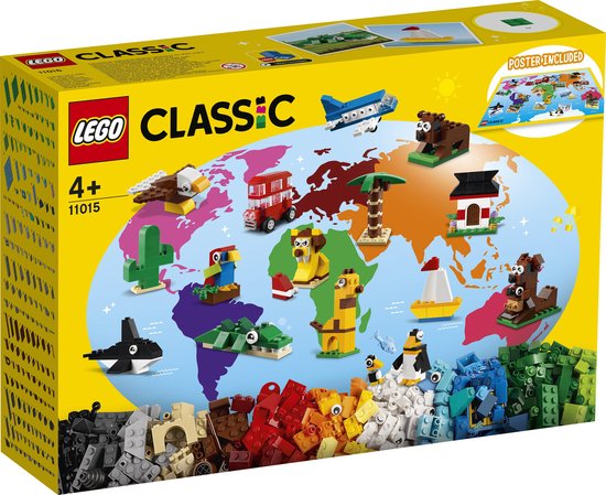 LEGO Classic Rond de Wereld - 11015