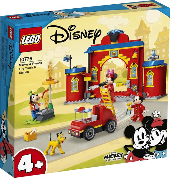 LEGO Disney Mickey & Friends Brandweerkazerne & Auto - 10776