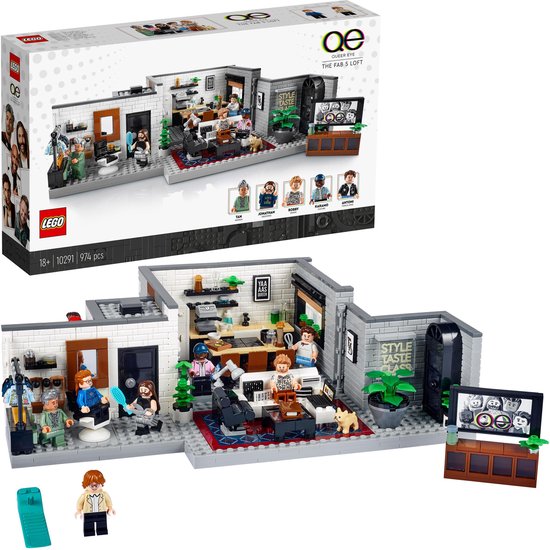 LEGO Creator Expert Queer Eye De Fab 5 loft - 10291