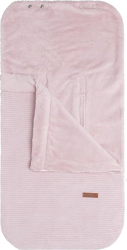 Baby's Only Voetenzak autostoel 0+ Sense - Oud Roze - 86x38 cm