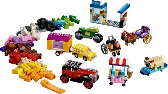 Lego Classic 10715 Stenen op Wielen