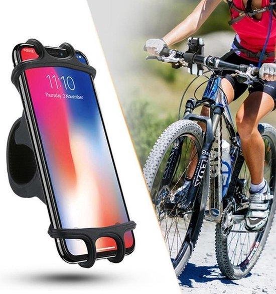 Telefoonhouder fiets - Smartphone Telefoon houder - Fiets telefoonhouder - telefoonhouder - 360* Rotatie - Universeel - Motor - Fiets - Kinderwagen