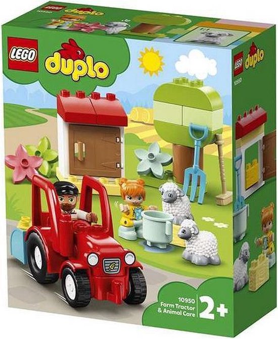 Duplo Lego Farm Tractor & Animal Care Educatief Speelgoed Spellen Kinderen