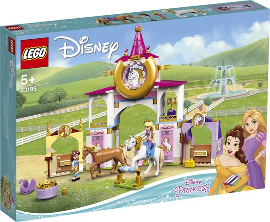 LEGO Disney Belle en Rapunzel's koninklijke paardenstal - 43195