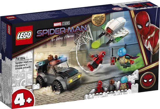 LEGO Marvel Spiderman vs. Mysterio Droneaanval - 76184
