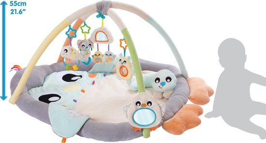 Snuggle Me PenguinTummy Time Gym - Babygym Penquïn Met Buikligkussen